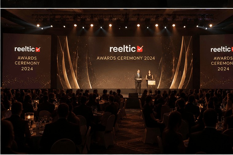 Reeltic Awards Ceremony stage